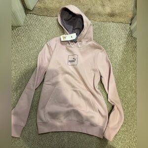 PUMA Women's Light Pink Hoodie